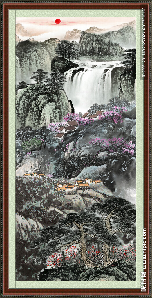 大厅山水画