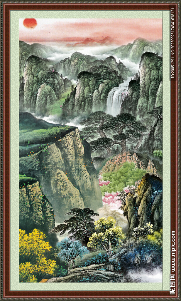 山水画 