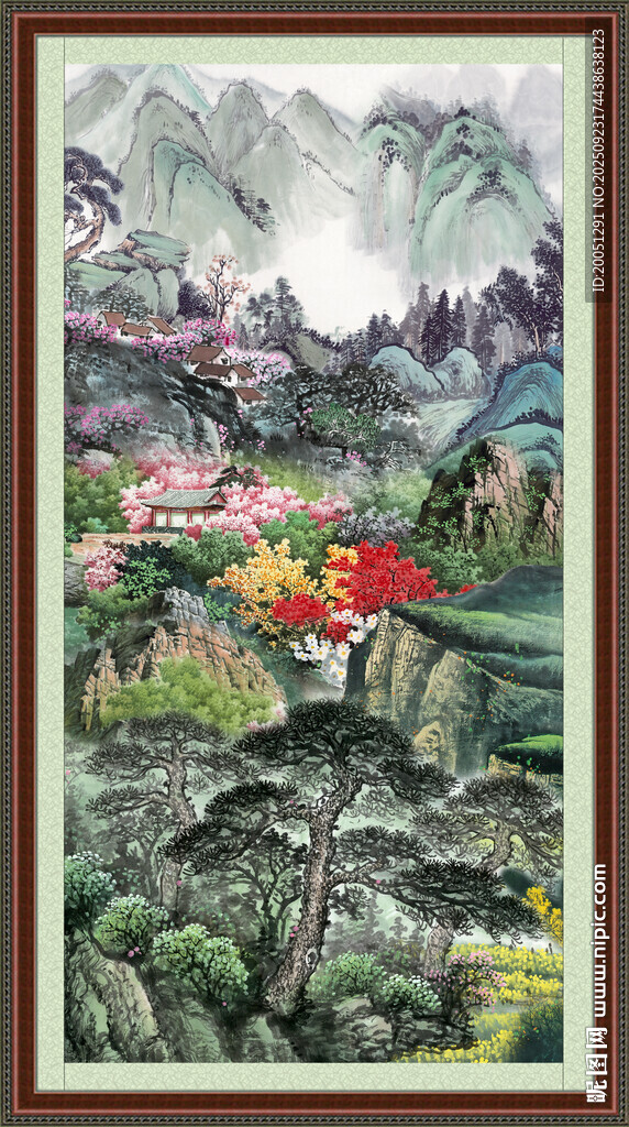 山水画 