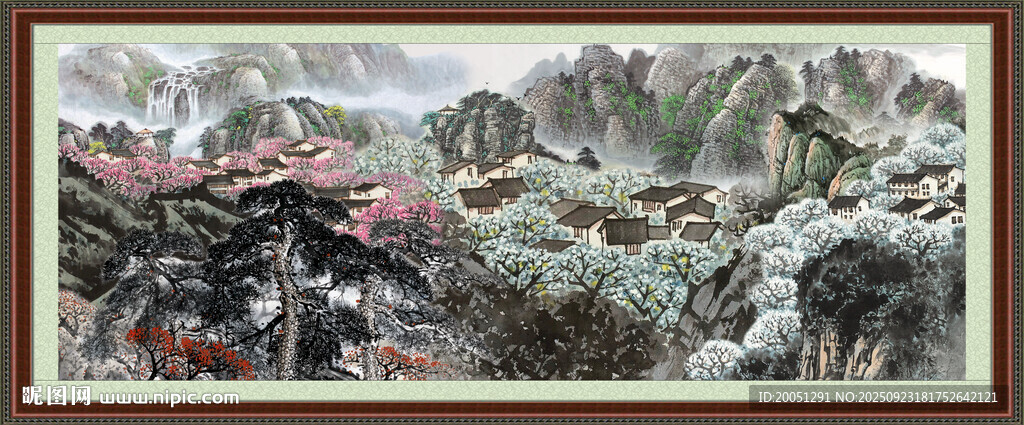 山水画 