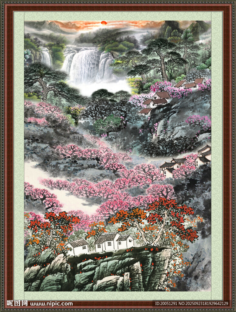 山水画 