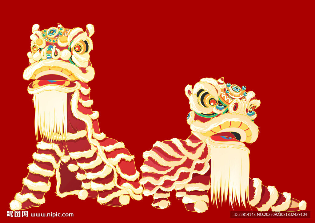 双狮贺岁