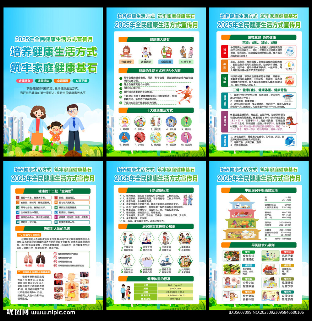 2025年全民健康生活方式宣传