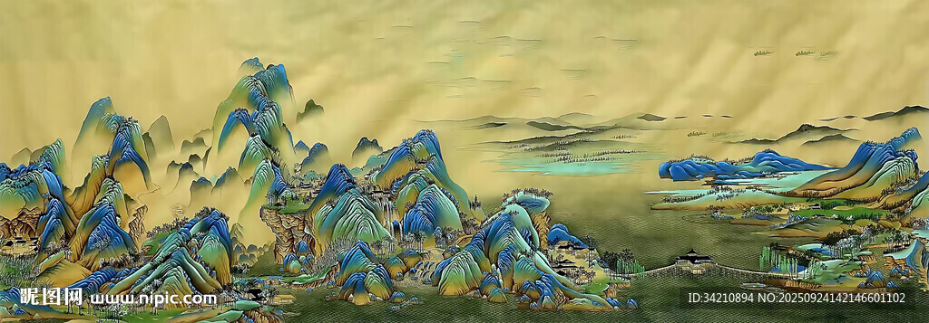千里江山图