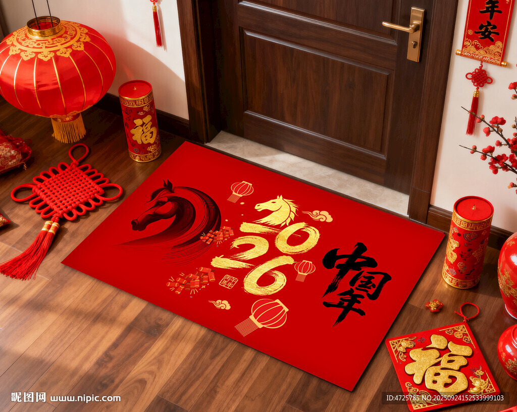  马年地垫
