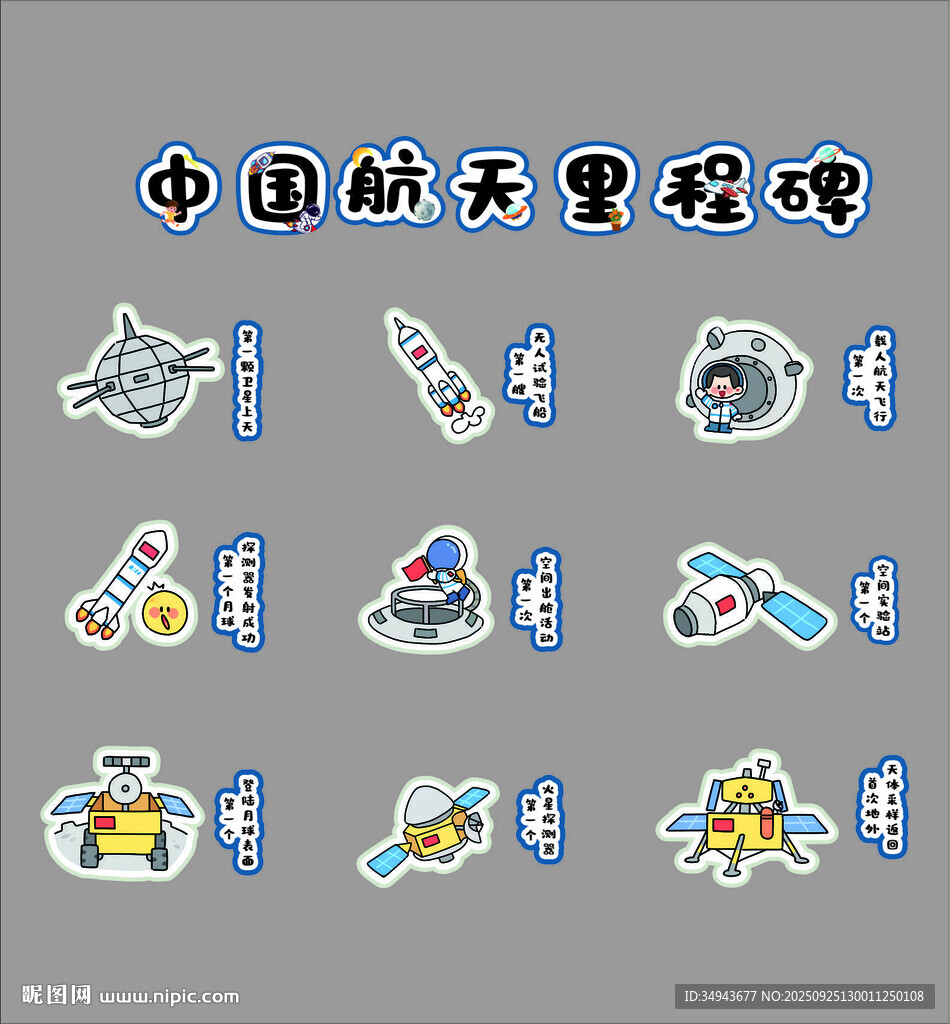 儿童房间太空宇航员天主题