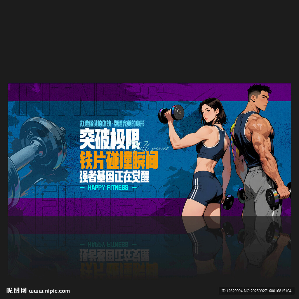 健身海报