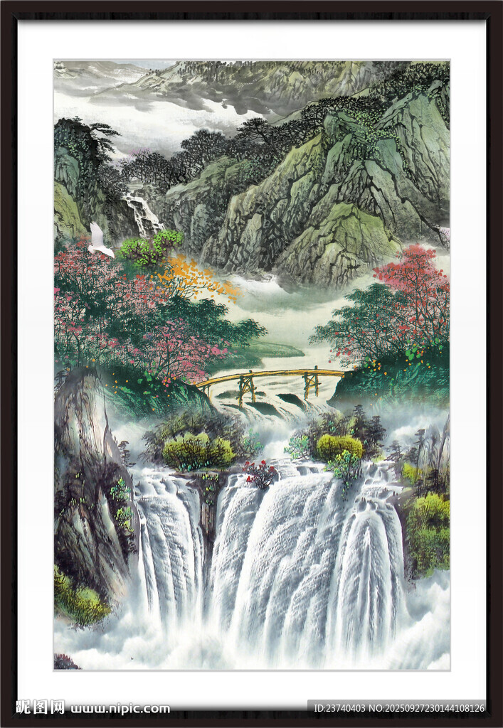 中国风山水 