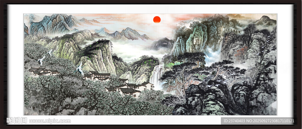 巨幅国画 