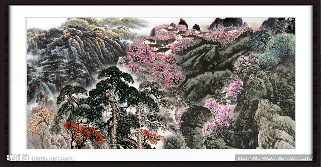 巨幅国画 