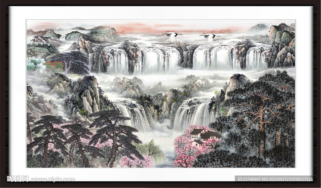 中国画风景 
