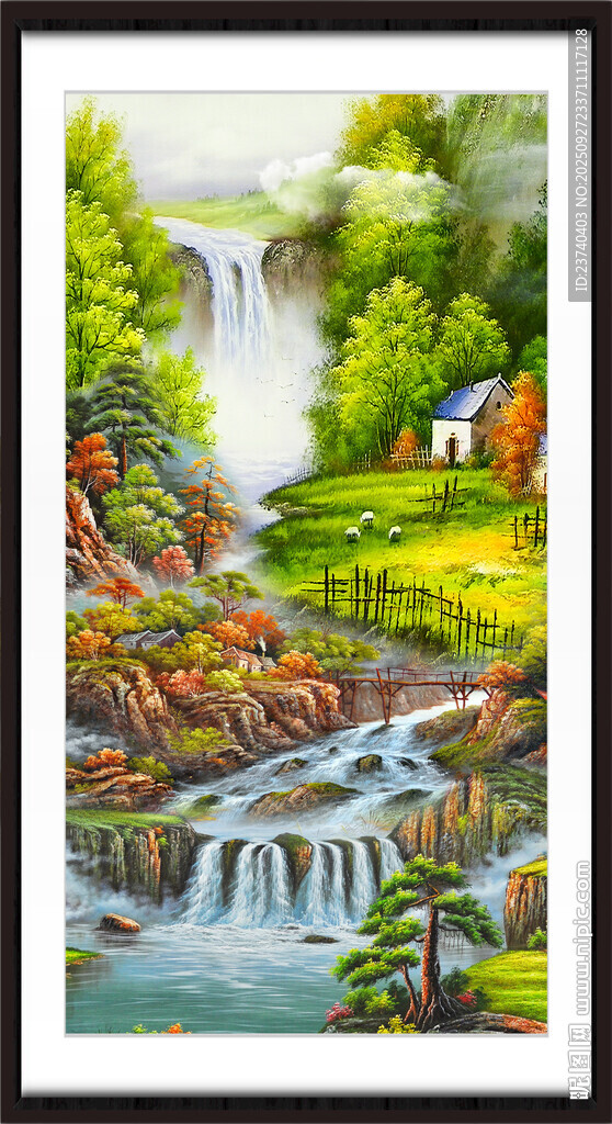 中国画风景 