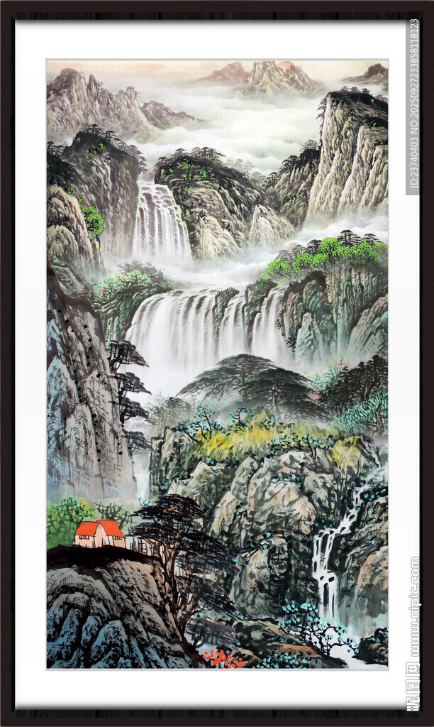 中国画风景 