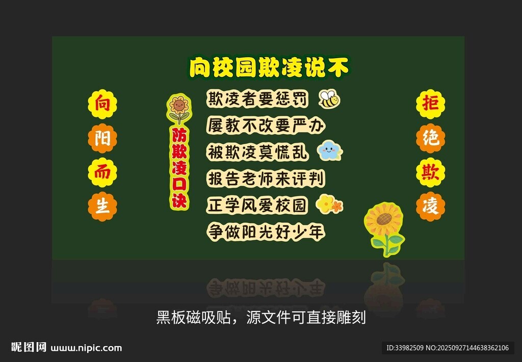 向校园欺凌说不