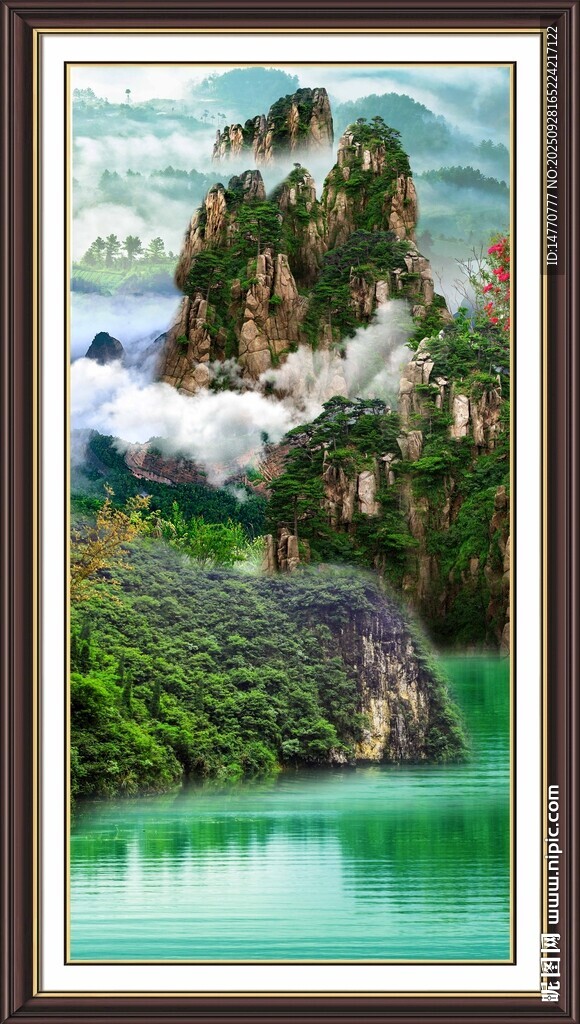 山水美景如画