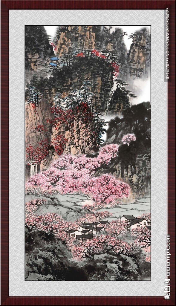 客厅风景画 