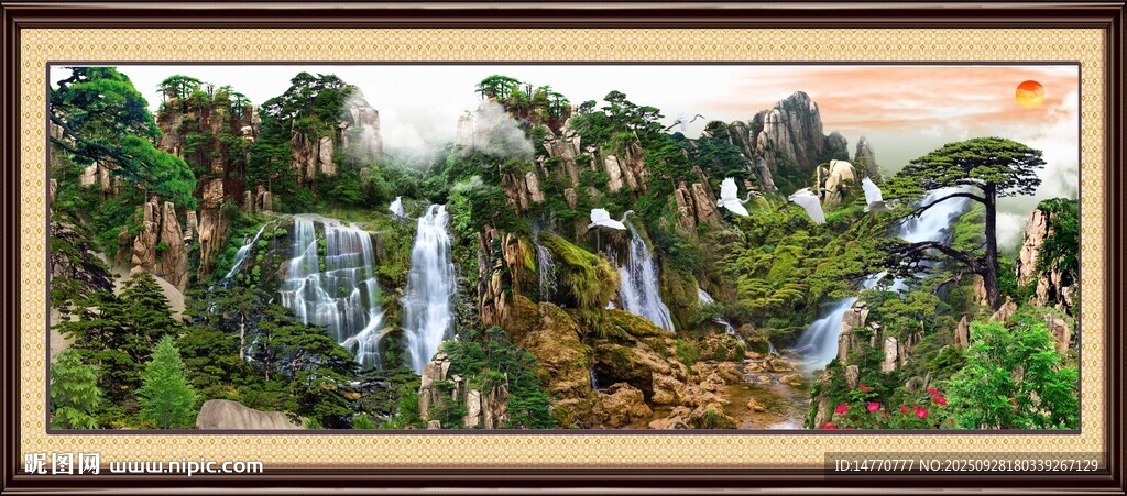 客厅风景画