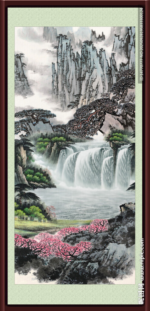  客厅山水画