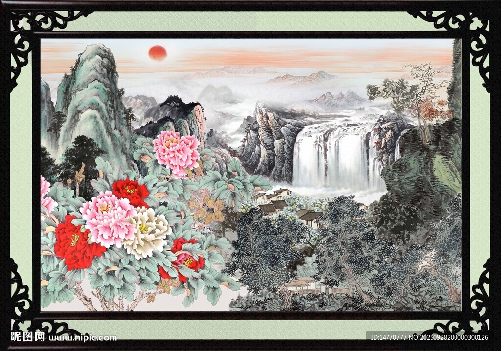 国画山水