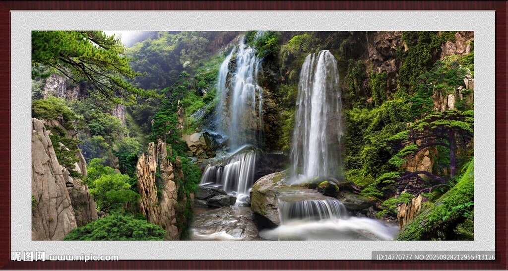 山水风景画 