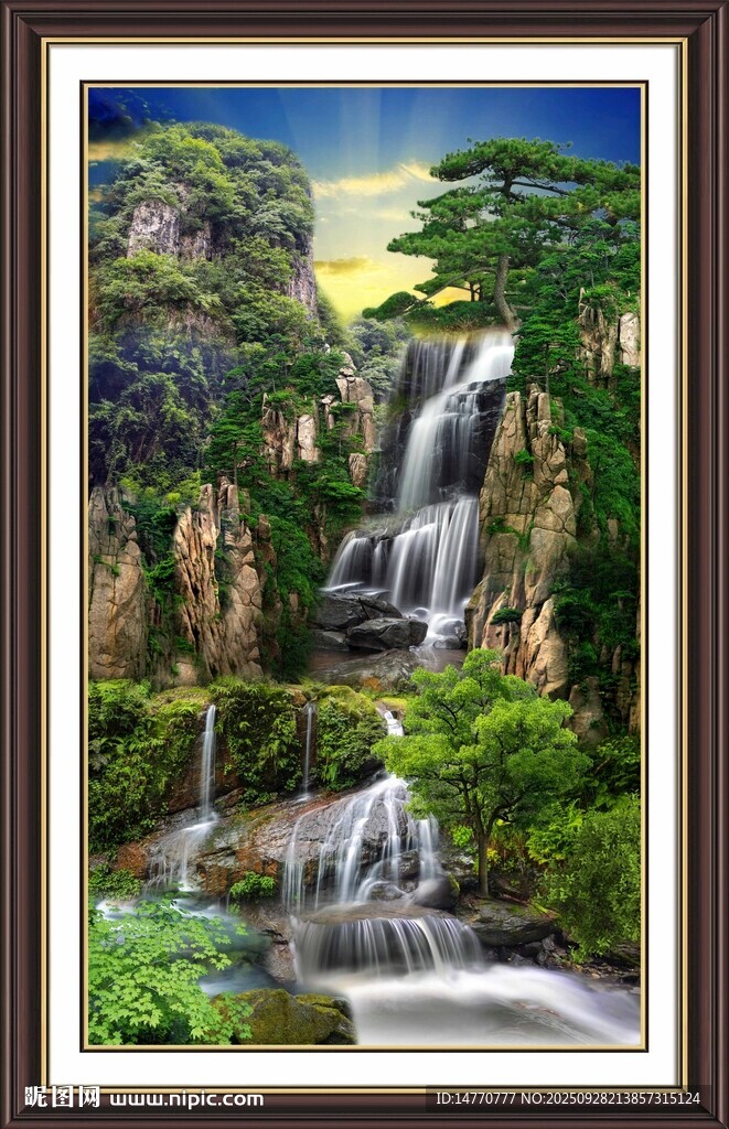 山水风景画 