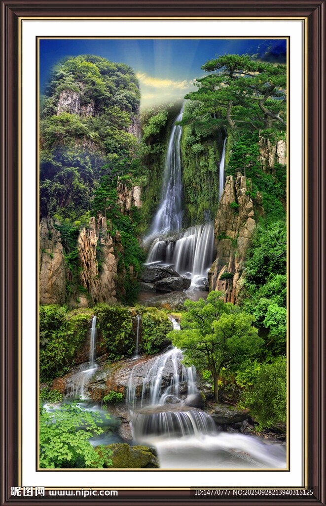 山水风景画 