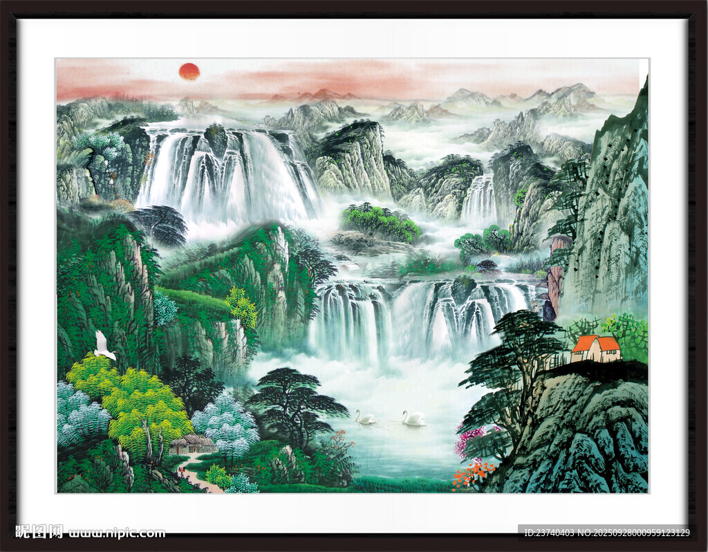 山水风景 