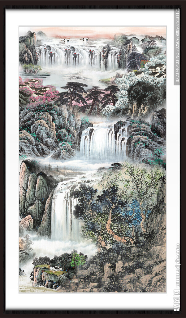 客厅山水画