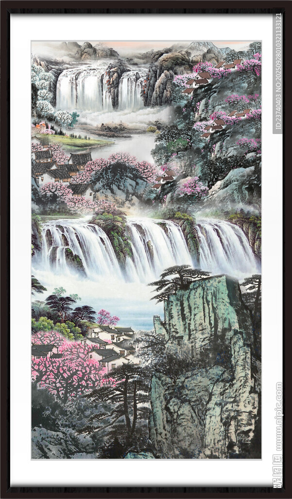 中国画风景 