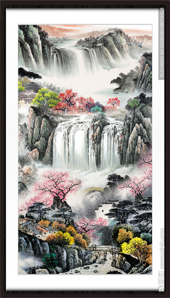 中国画风景 