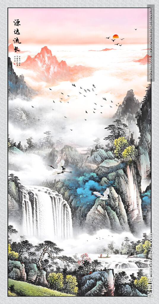 玄关画源远流长