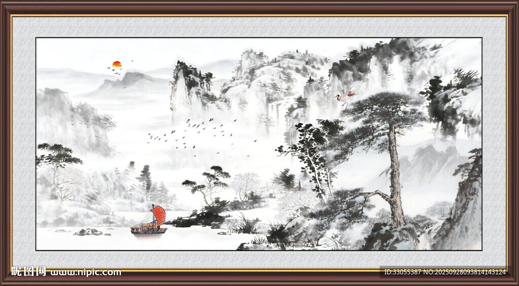水墨画国画