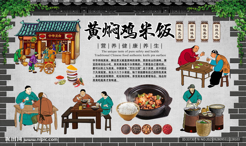 黄焖鸡米饭