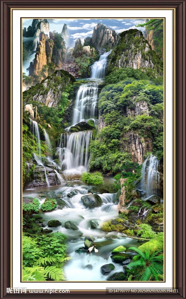 客厅山水画