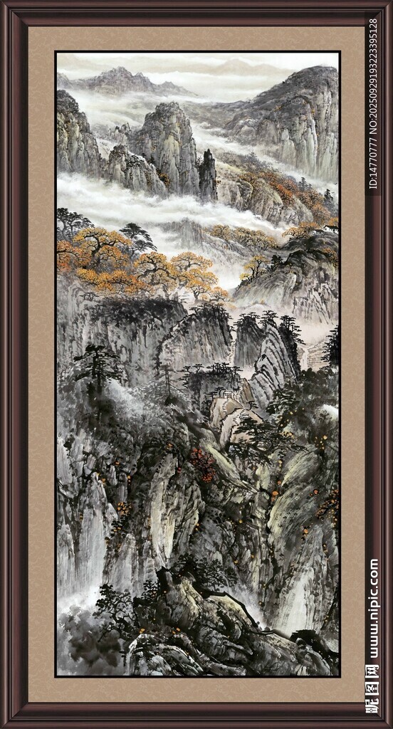 客厅山水画