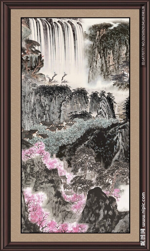 客厅山水画