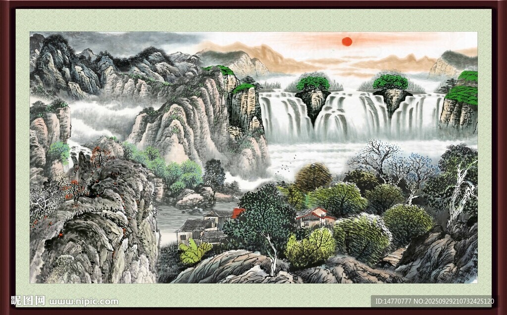  聚宝盆风景 