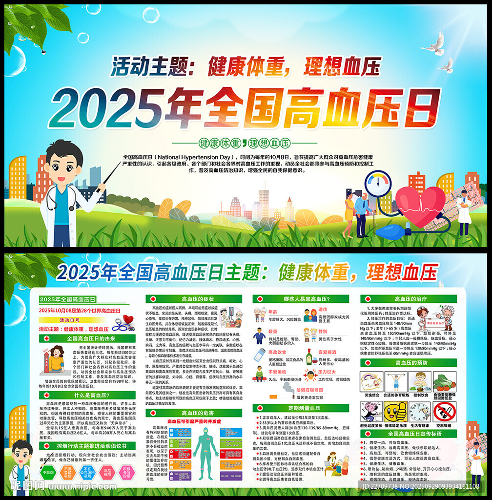2025年全国高血压日主题海报