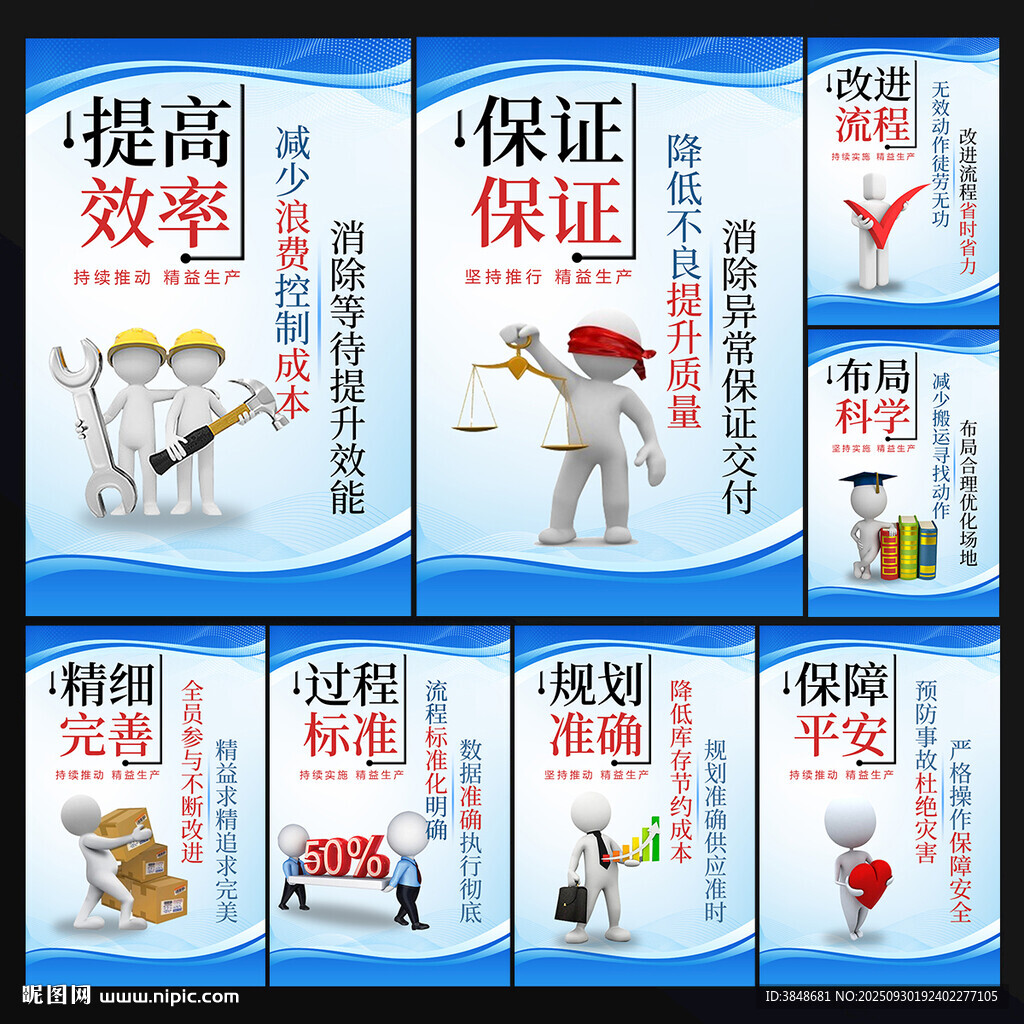 工厂车间标语制度
