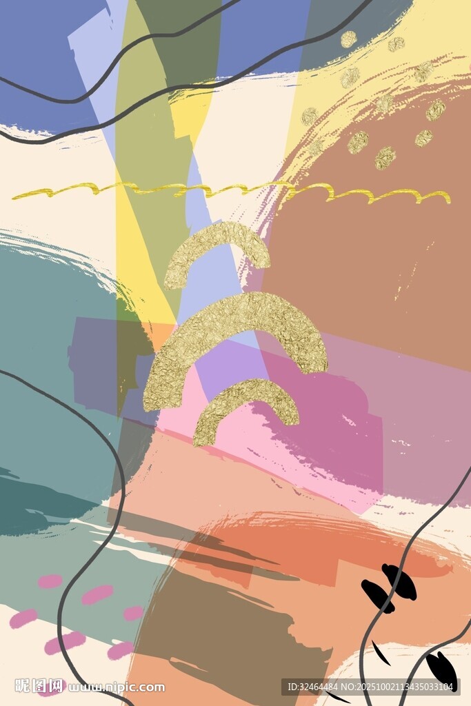 抽象艺术画