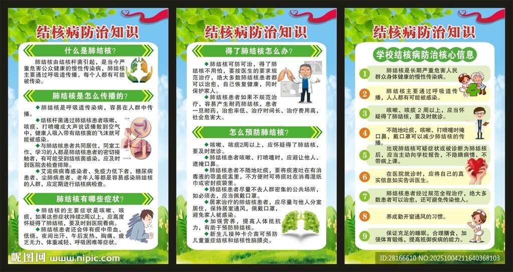 世界结核病日展板