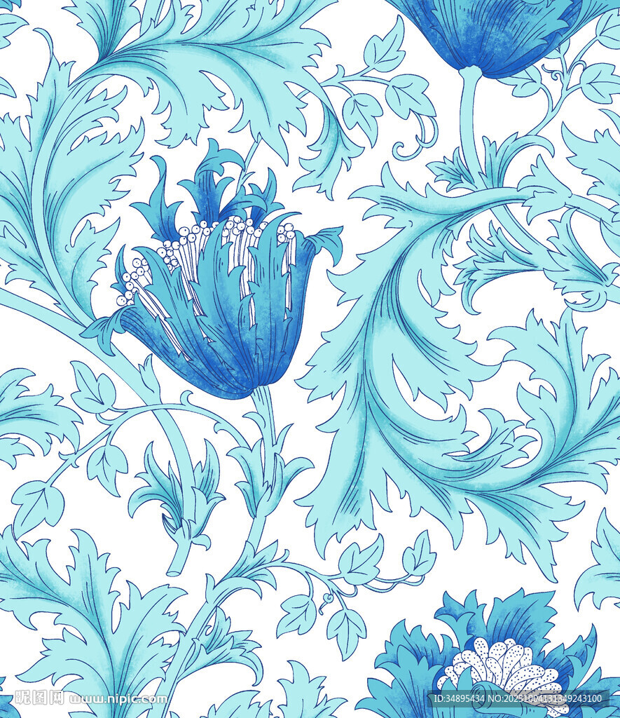 手绘花