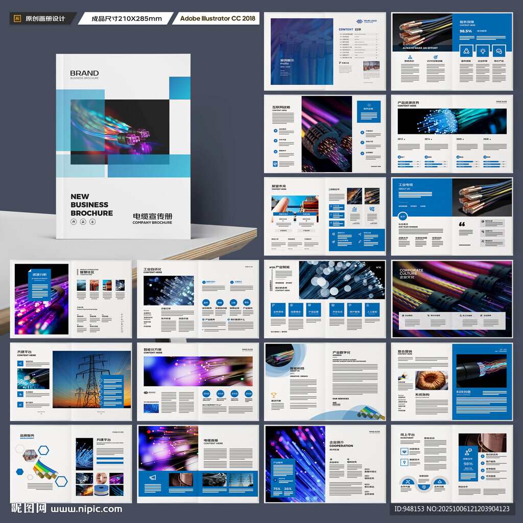 电缆画册设计