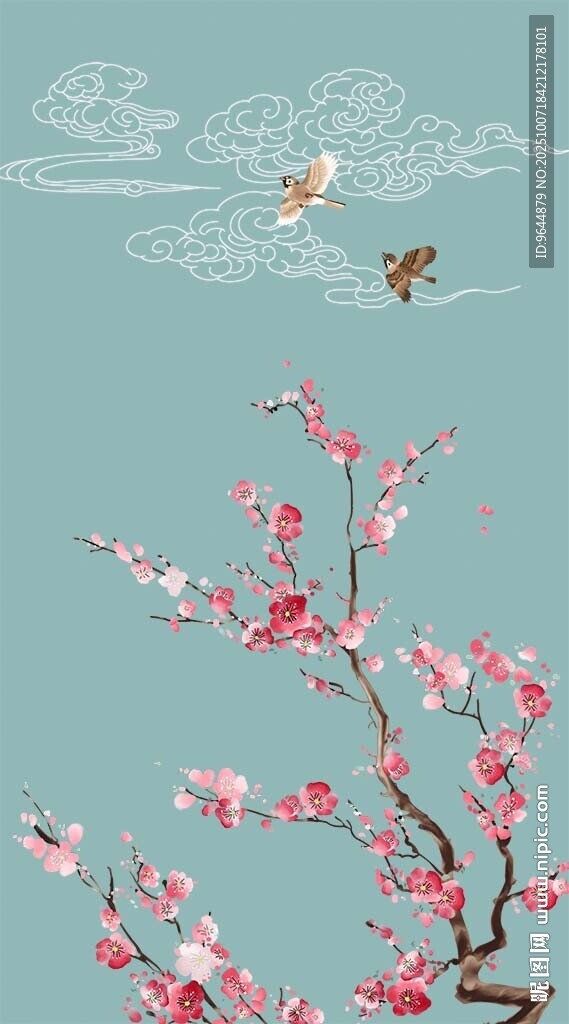 新中式花鸟
