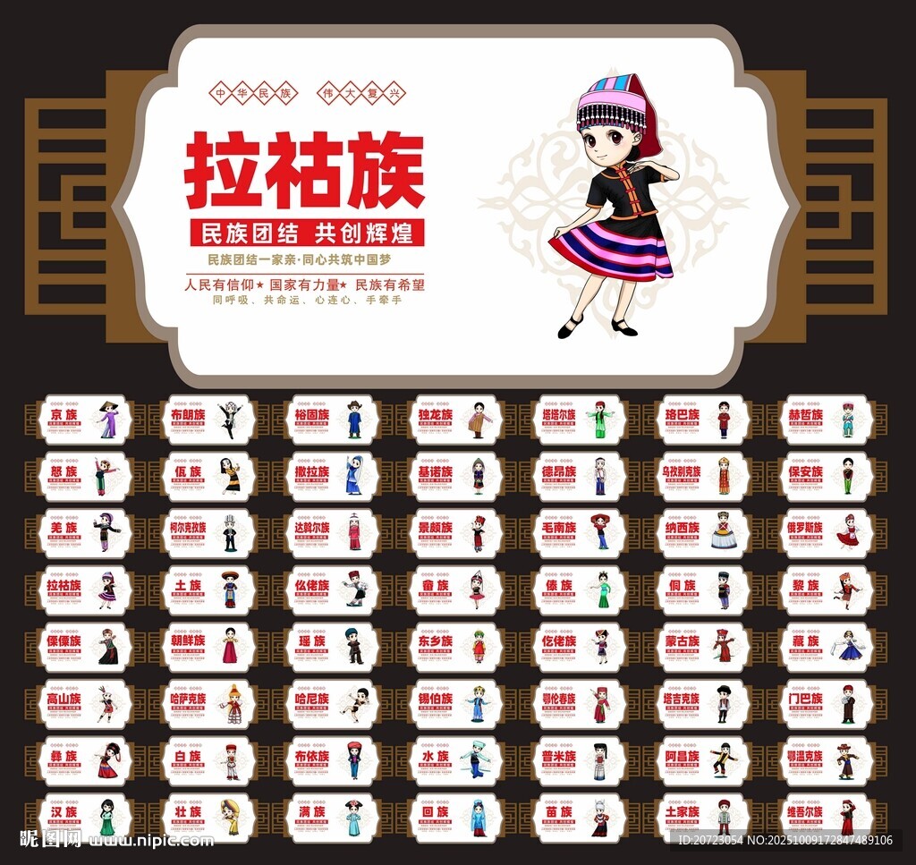 五十六个民族