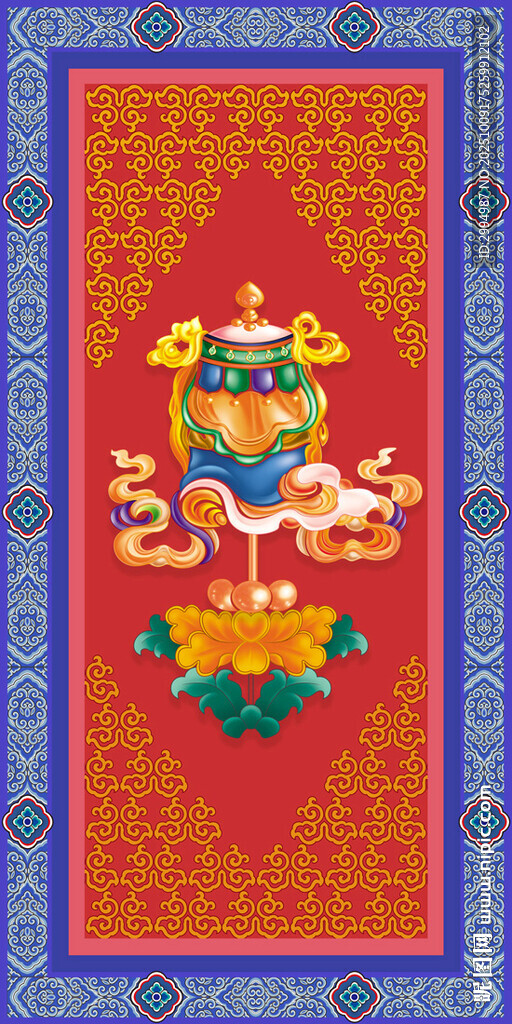 八吉祥 宝幢