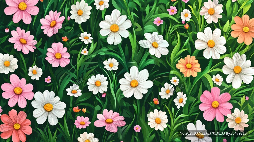 缤纷花海 尽显烂漫生机