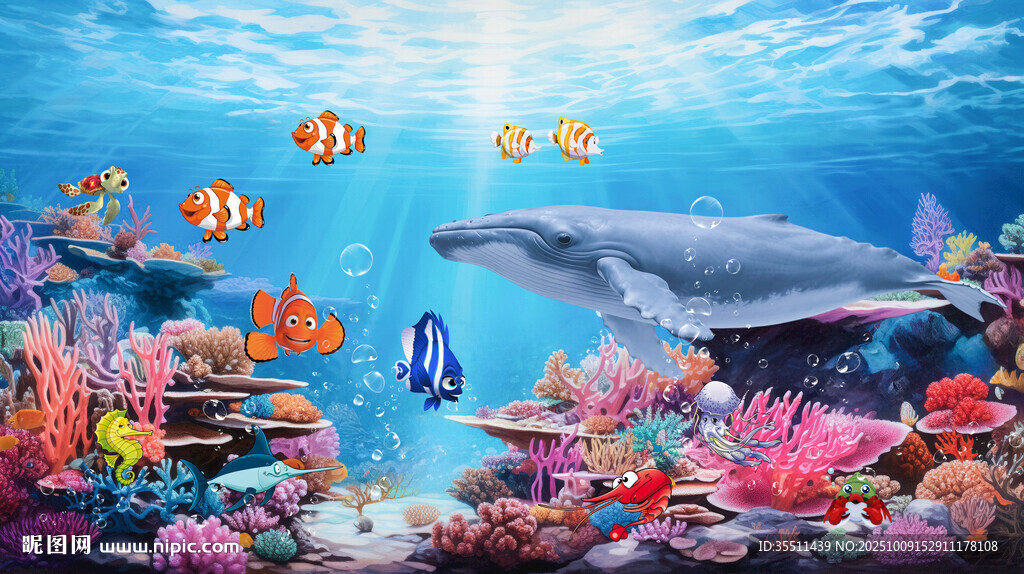 水族馆背景
