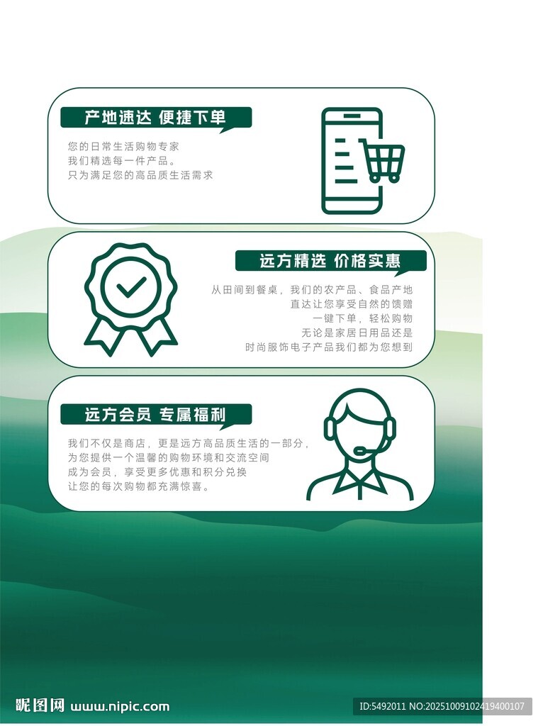 商务信息图表展示