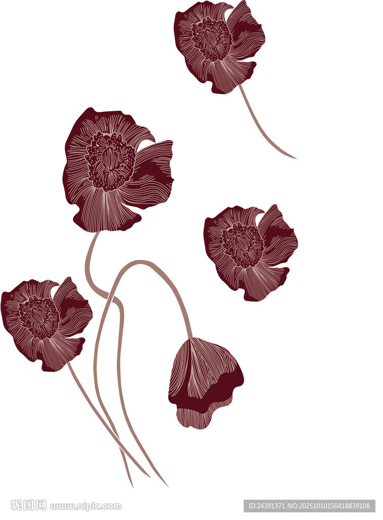 定位花